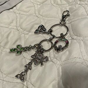 NWT Killarney Crystal Keychain
